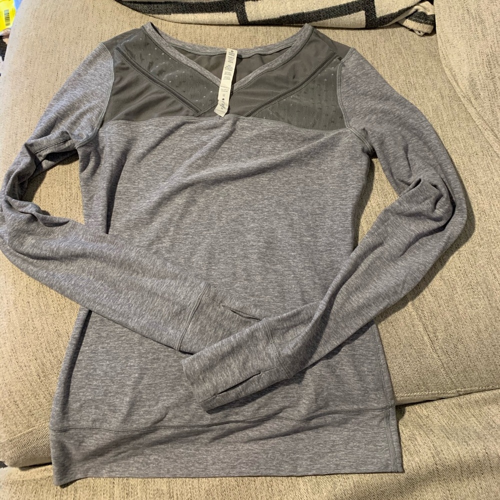 Lululemon Gray Long Sleeve